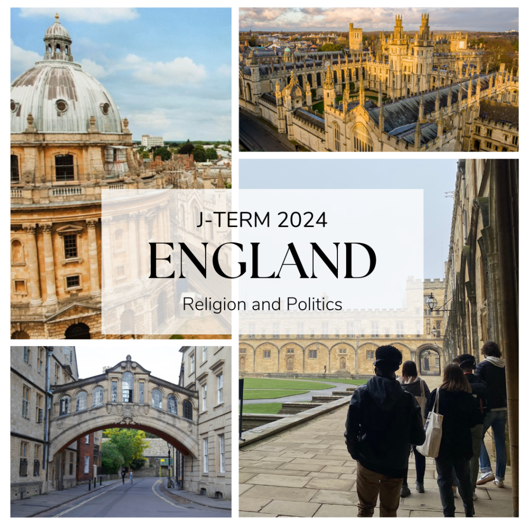 J-Term 2024 England (Oxford) program