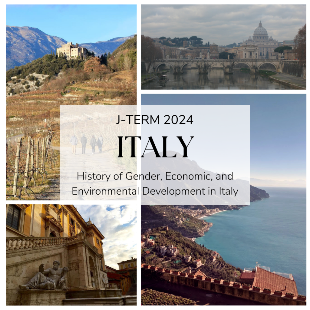 J-Term 2024 Italy history course