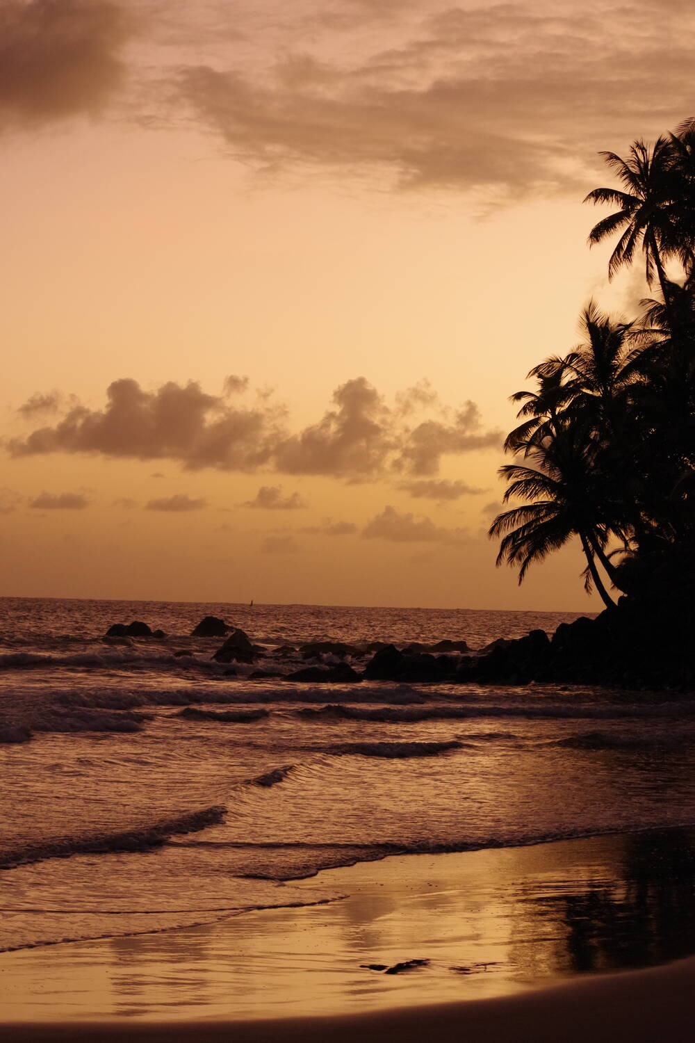 scarborough tobago sunset January 2023