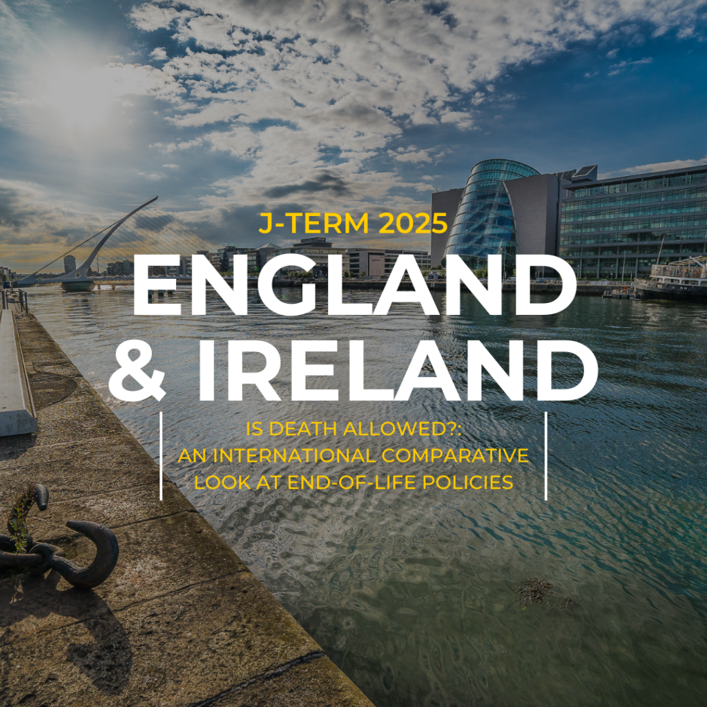 J-Term 2025: England and Ireland