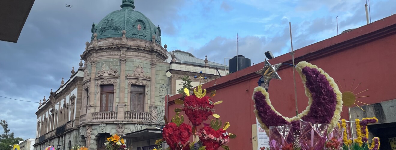parade in Oaxaca, Mexico