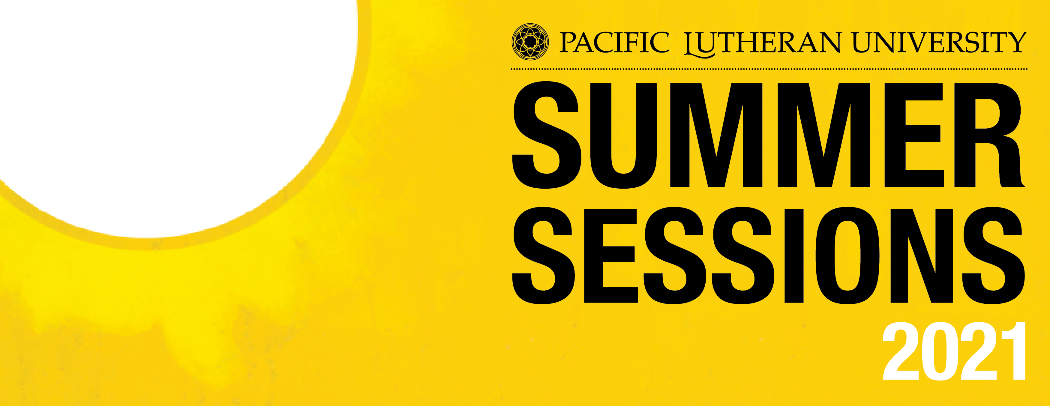 PLU Summer Sessions 2021 Banner