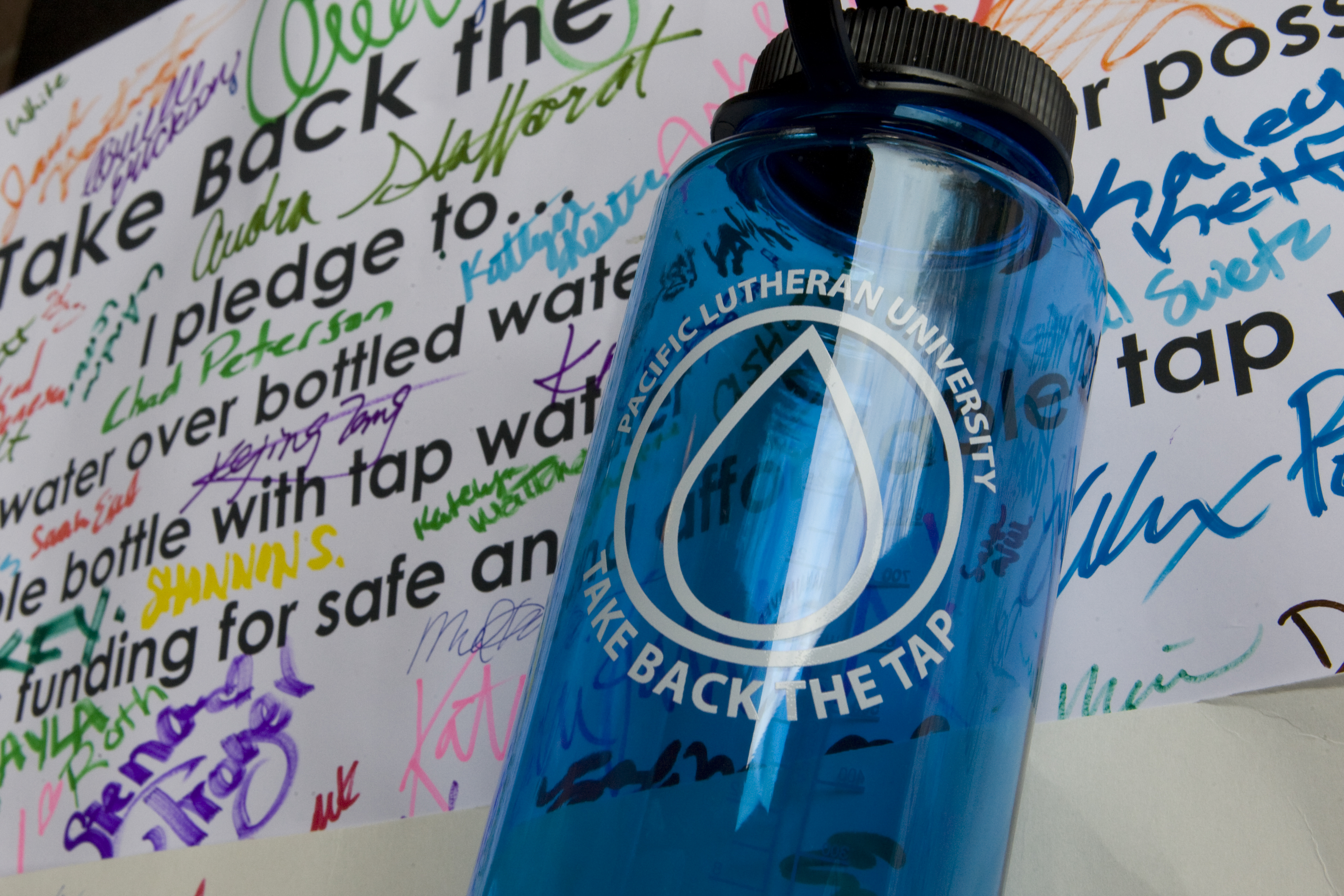 take back the tap water bottle