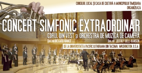 Rumanian-Travel-Poster Concert Simfonic Extraordinar, Rumanian Travel Poster