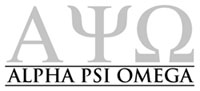 Alpha Psi Omega logo