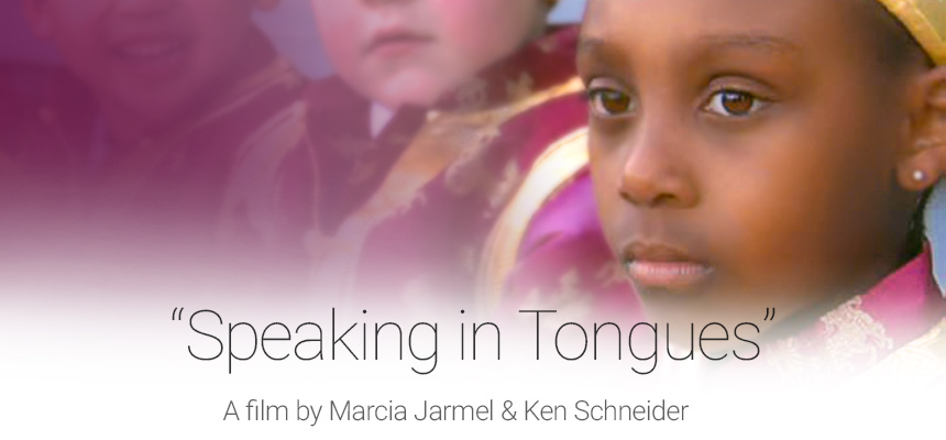 Speaking in Tongues banner