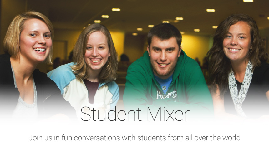 Student Mixer banner