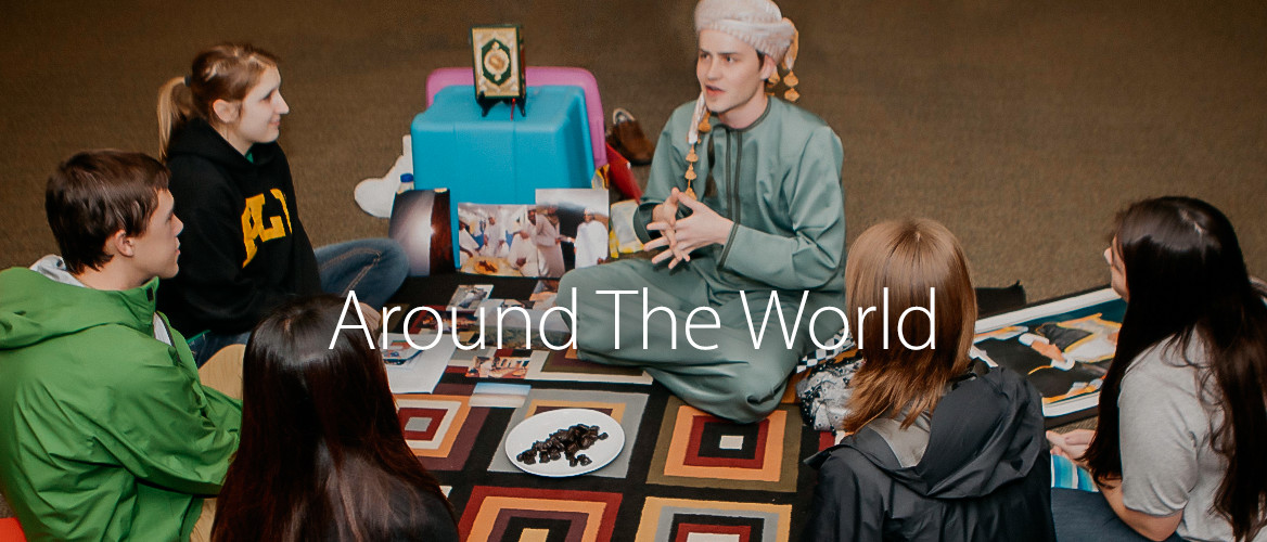 around the world