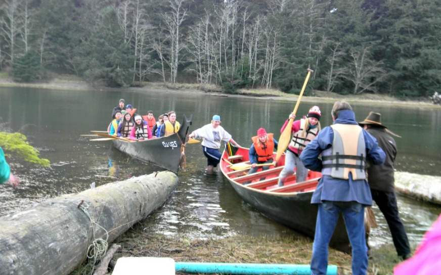 Huelsbeck Neah Bay J-Term 2013 (photo Darlene Reilly)