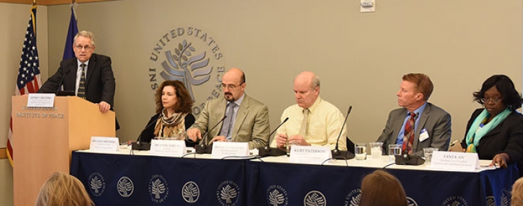 Shamil Idriss at US Institute for Peace on the Role of International Education in Peacebuilding