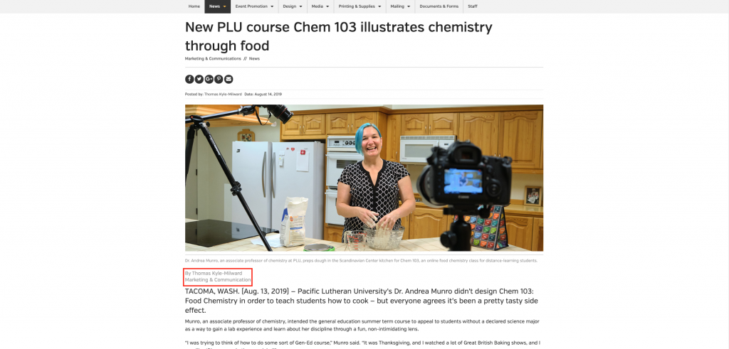 Author Byline Example