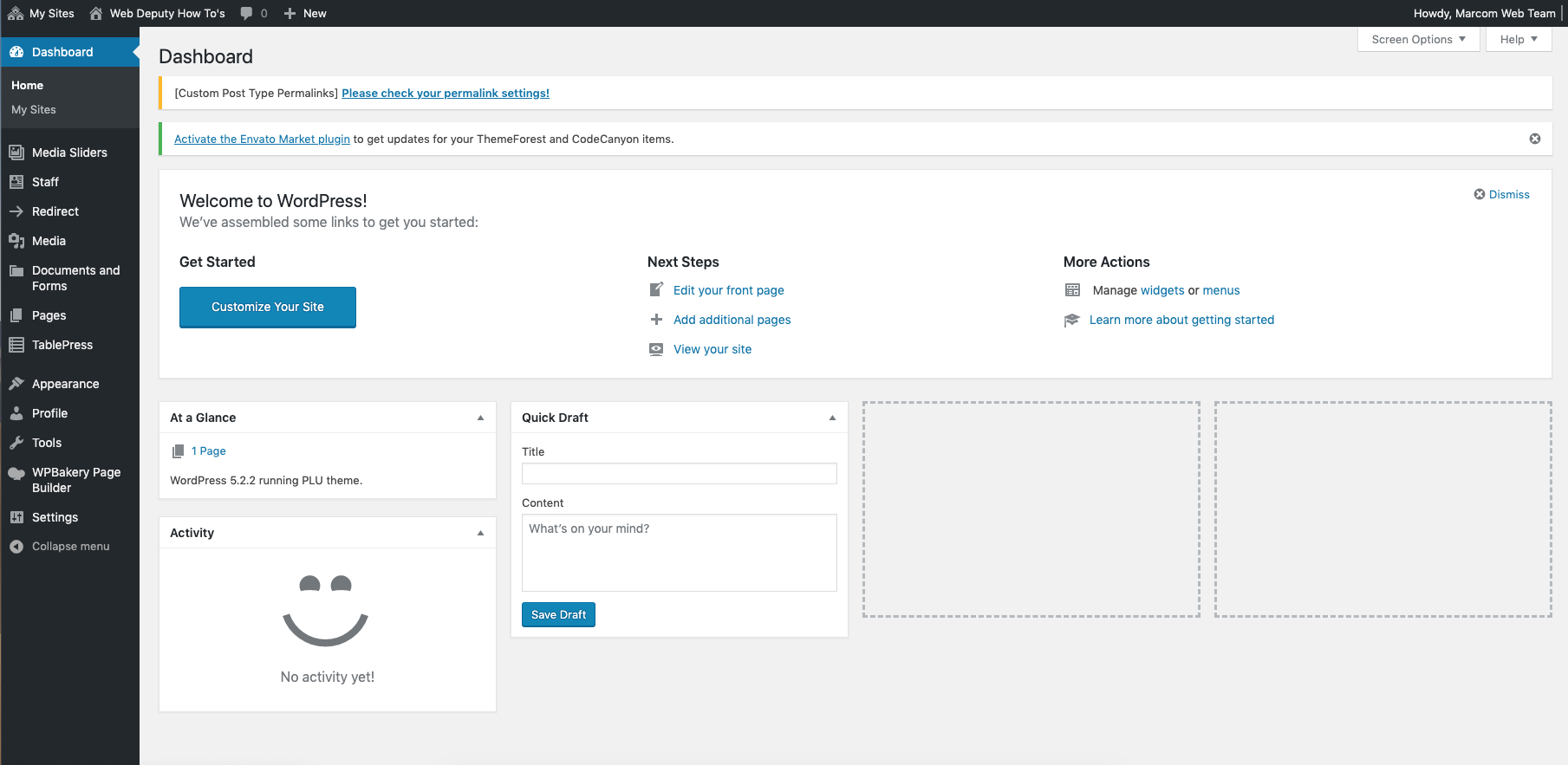 Division Dashboard