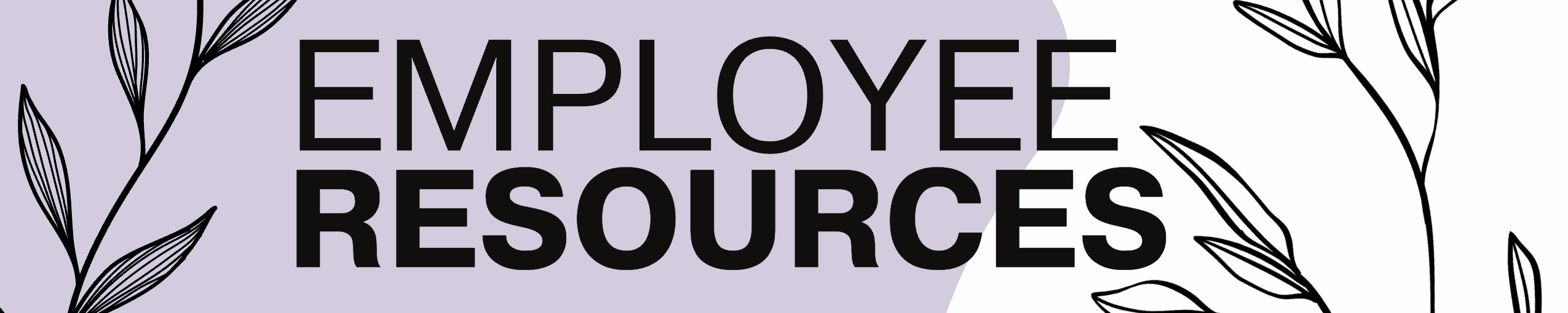 Employee Resources Employee resources with plant drawings